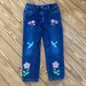 Mini BODEN embroidered jeans